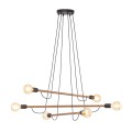 HELIX WOOD ORZECH LAMPA WISZĄCA 6