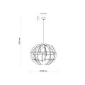 VENUS WOOD LAMPA WISZĄCA 1 L
