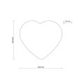 HEART GRAY LAMPA SUFITOWA 2
