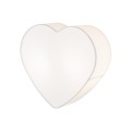HEART WHITE LAMPA SUFITOWA 2