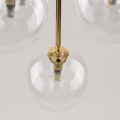 NILOS BLACK / GOLD LAMPA WISZĄCA 5