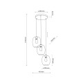 ELIO MIX LAMPA WISZĄCA 3