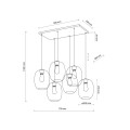ELIO MIX LAMPA WISZĄCA 6