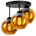 Nowoczesny Plafon Wiszący Szklane Kule LOFT #375