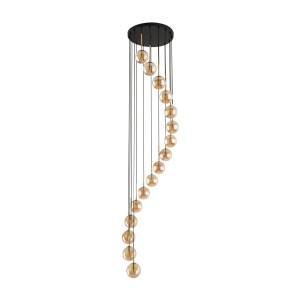 AURORA GOLD LAMPA WISZĄCA 16