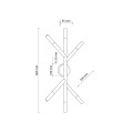 NOBLE LAMPA SUFITOWA 6