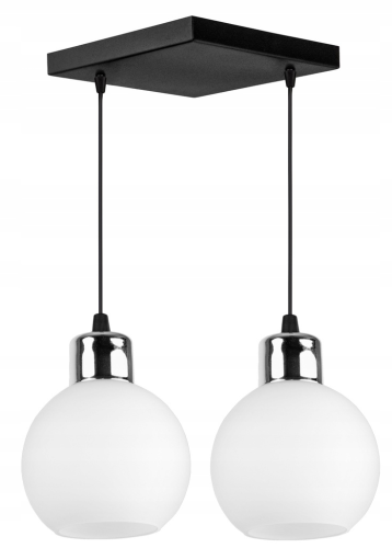  Nowoczesny Plafon Wiszący Szklane WHITE GLASS #535 