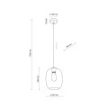 ELIO TOPAZ LAMPA WISZACA 1