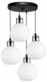  Nowoczesny Plafon Wiszący Szklane Kule WHITE GLASS #540 