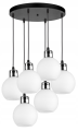  Nowoczesny Plafon Wiszący Szklane Kule WHITE GLASS #541 