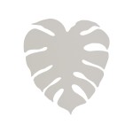 MONSTERA XL BEIGE KINKIET 4  G_9