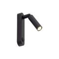 ENZO LONG BLACK KINKIET 1