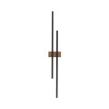 FLASH WOOD ORZECH KINKIET 2 LED