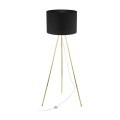UMBERTO BLACK GOLD LAMPA PODŁOGOWA 1