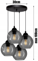 Lampa Sufitowa wisząca LOFT #563 