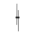 FLASH BLACK KINKIET 2 LED