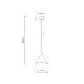 CONO BRICK LAMPA WISZĄCA 1 S