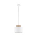 DUO WHITE JUTA LAMPA WISZĄCA 1