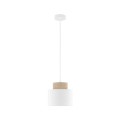 DUO WHITE JUTA LAMPA WISZĄCA 1