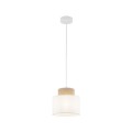 DUO WHITE JUTA LAMPA WISZĄCA 1