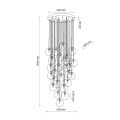 NILOS BLACK GOLD LAMPA WISZACA 26