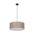 Lampa wisząca z abażurem EARTH juta 