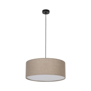 Lampa wisząca z abażurem EARTH juta 