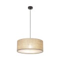 Lampa wisząca z abażurem EARTH juta 