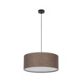 Lampa wisząca z abażurem EARTH brązowy