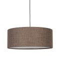 Lampa wisząca z abażurem EARTH brązowy