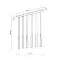 PIANO BLACK LAMPA WISZACA 12