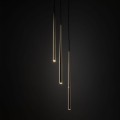 PIANO BLACK GOLD LAMPA WISZACA 3