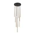 PIANO BLACK GOLD LAMPA WISZACA 10