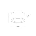 EVE WOOD BUK LAMPA SUFITOWA 1