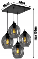 Plafon Nowoczesny Sufitowy wiszący LOFT #585 