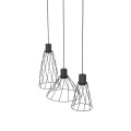 MODESTO BLACK LAMPA WISZACA 3