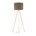 UMBERTO BROWN GOLD LAMPA PODŁOGOWA 1