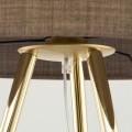 UMBERTO BROWN GOLD LAMPA PODŁOGOWA 1
