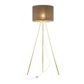 UMBERTO BROWN GOLD LAMPA PODŁOGOWA 1