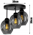 Plafon Nowoczesny Sufitowy wiszący LOFT #586