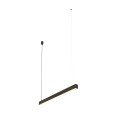 LUXE BLACK LAMPA WISZĄCA LED