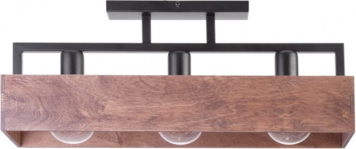 DAKOTA 3 plafon BRĄZ