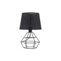 Lampa nocna/stołowa DIAMOND BLACK