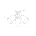 VAIO WHITE LAMPA SUFITOWA 3