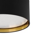 Plafon Bilbao Black/Gold 3376 TK LIGHTING