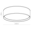 Plafon Bilbao White/Gold 3433 TK LIGHTING