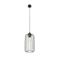Lampa wisząca druciak loftowa VANDER 1 BLACK