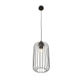 Lampa wisząca druciak loftowa VANDER 1 BLACK