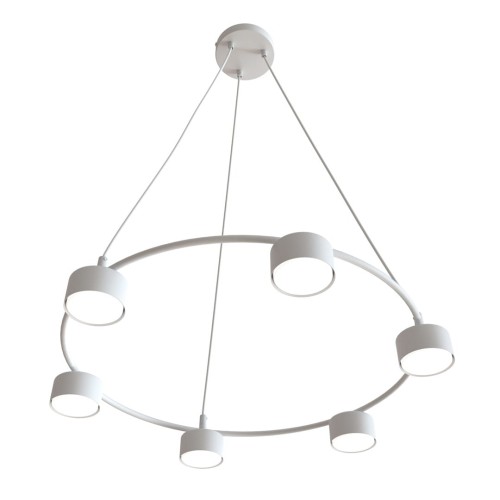 Lampa wisząca nowoczesna STARLIT 6 WHITE