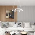 Lampa wisząca nowoczesna STARLIT 6 WHITE